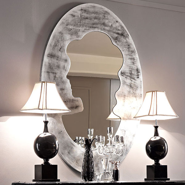 <strong>4003 Cameo</strong><br>
specchiera 
112 x 4 x 160 cm