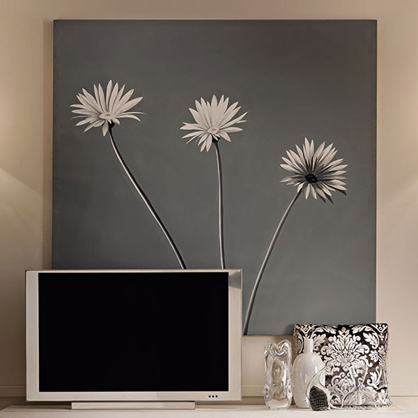 <strong>VSS24 Margherite</strong><br>
quadro con Swarovski   
150 x 150 cm