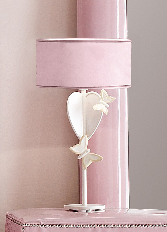 <strong>2027</strong> lumetto petali e farfalle H. 44 cm