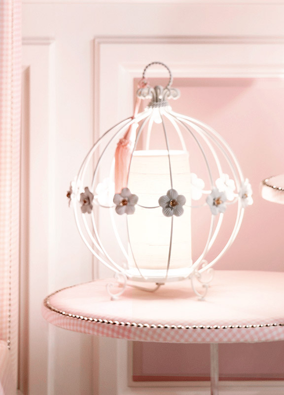 <strong>ML08</strong> base lampada rotonda 1 luce Ø 32 x H. 43 cm