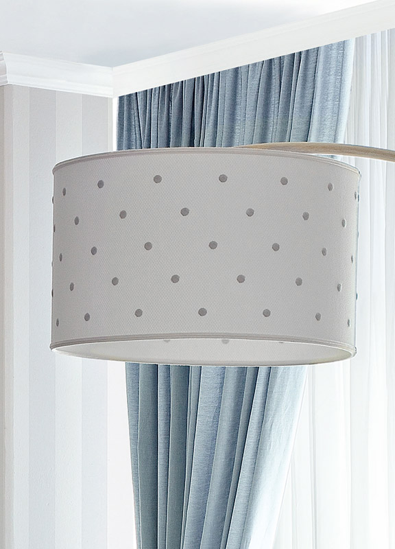 <strong>PAR06</strong> paralume rotondo per piantana Ø 40 x H. 24 cm 